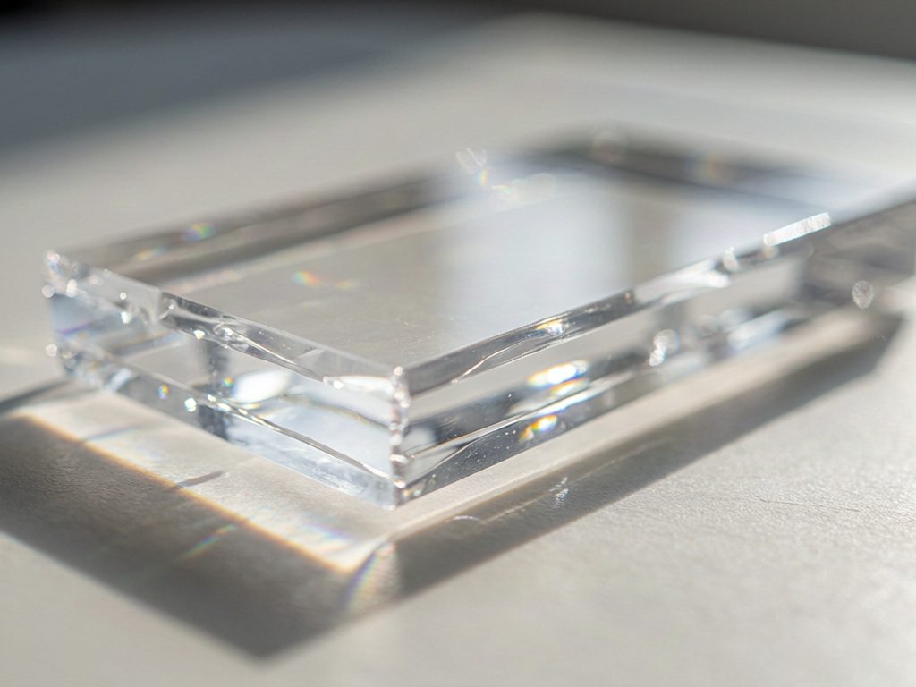 PMMA — optical CNC milling